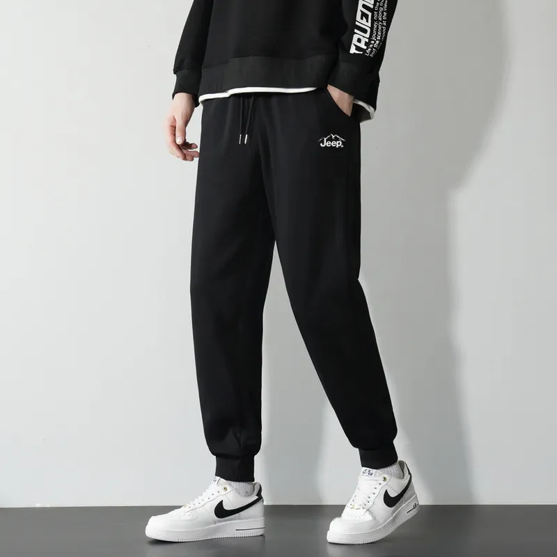 Jeep Fashion Sports Collection Knitted Sweatpants Men's-8
