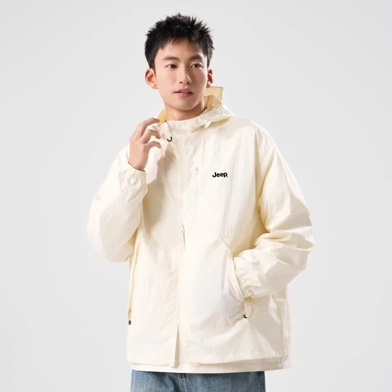 Jeep Ice Edge Sun Protection Collection Super Light Cooling UV Protection Breathable Sun Protection Clothing Unisex-1