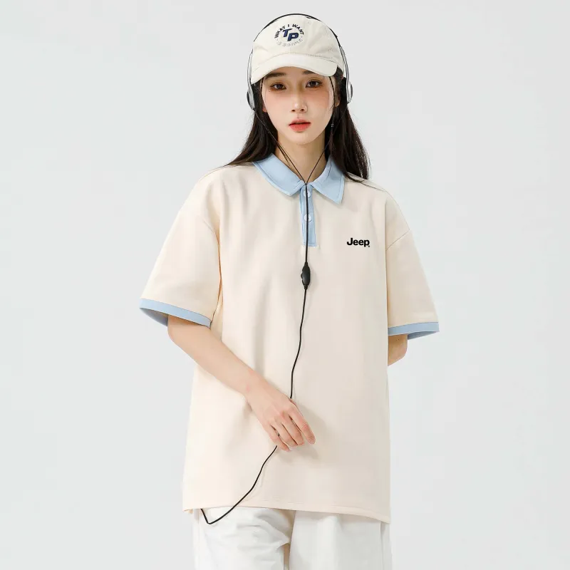 Jeep Short Sleeved Polo Shirt Men's-8