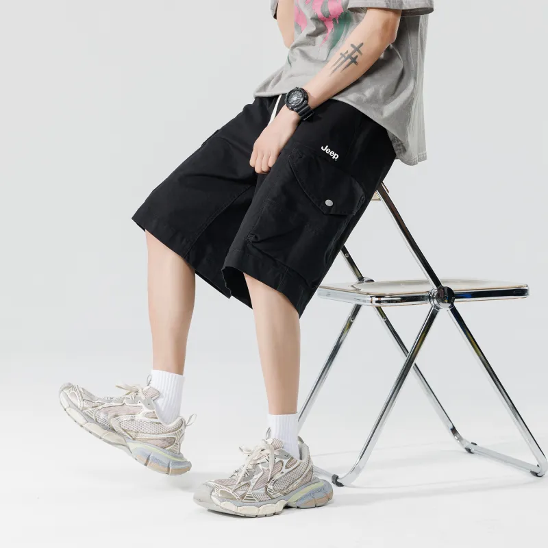 Jeep Leisure Collection Cargo Shorts Men's-12