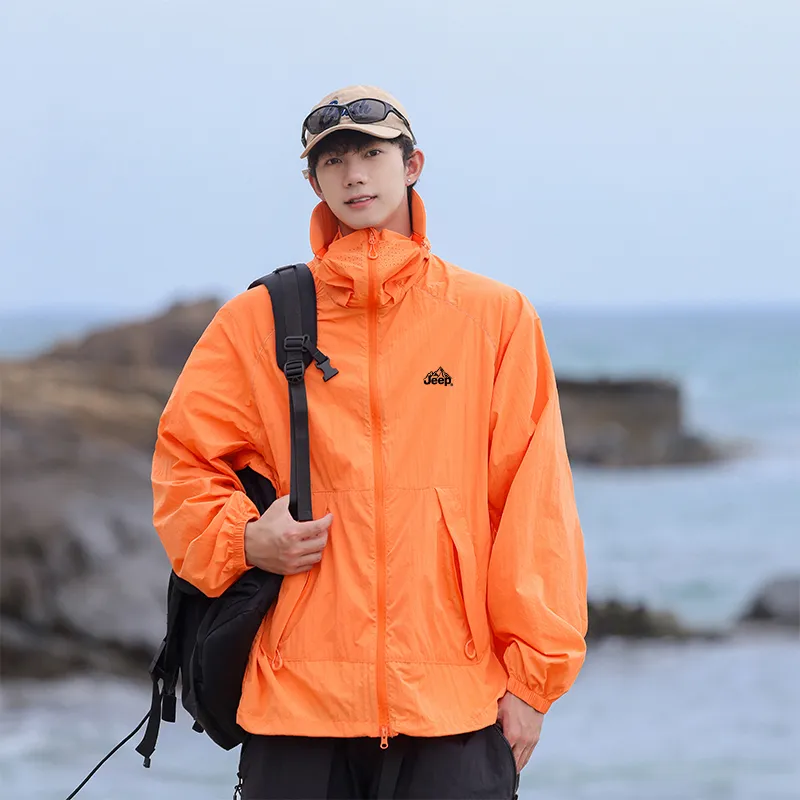 Jeep Ice Edge Sun Protection Collection Super Light Breathable Quick Dry UV Protection Sun Protection Clothing Unisex-52