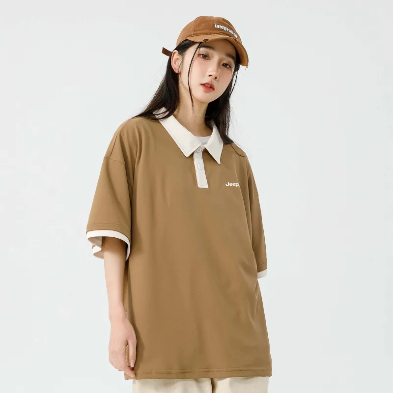 Jeep Short Sleeved Polo Shirt Men's-16