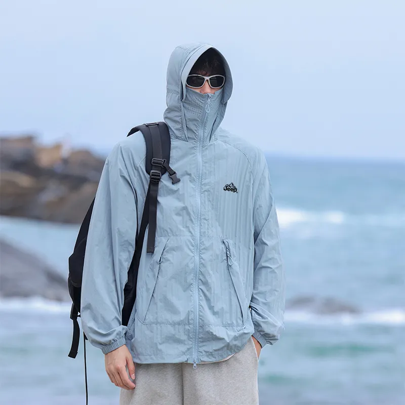 Jeep Ice Edge Sun Protection Collection Super Light Breathable Quick Dry UV Protection Sun Protection Clothing Unisex-42