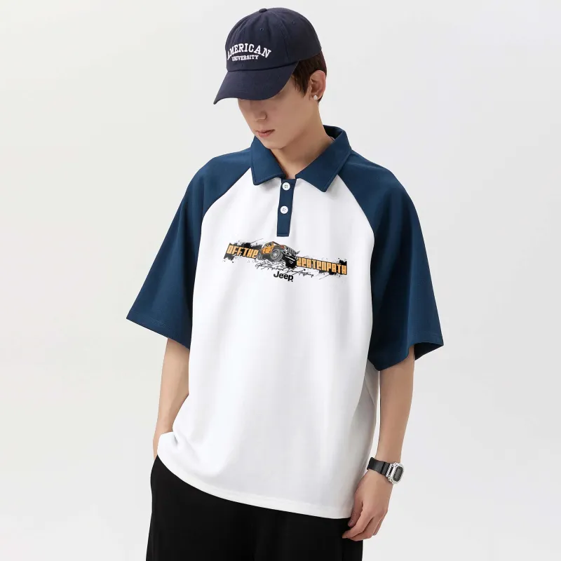 Jeep Leisure Collection Polo Shirts Men-4