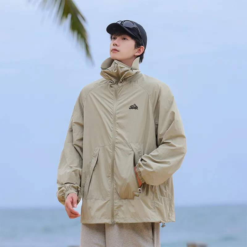 Jeep Ice Edge Sun Protection Collection Super Light Breathable Quick Dry UV Protection Sun Protection Clothing Unisex-22