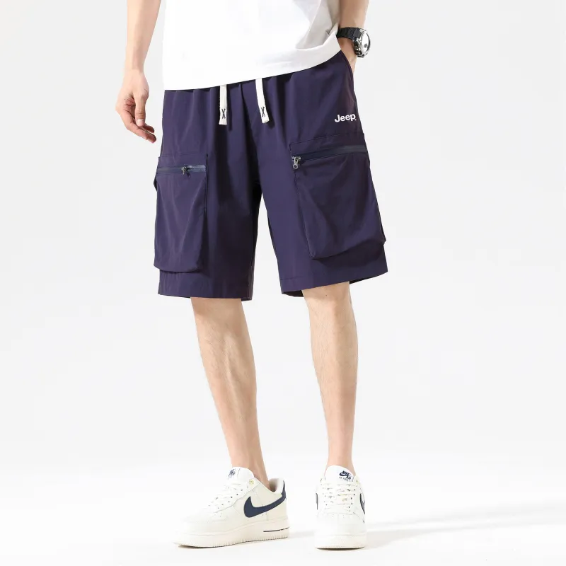 Jeep Leisure Collection Cargo Shorts Men's-17