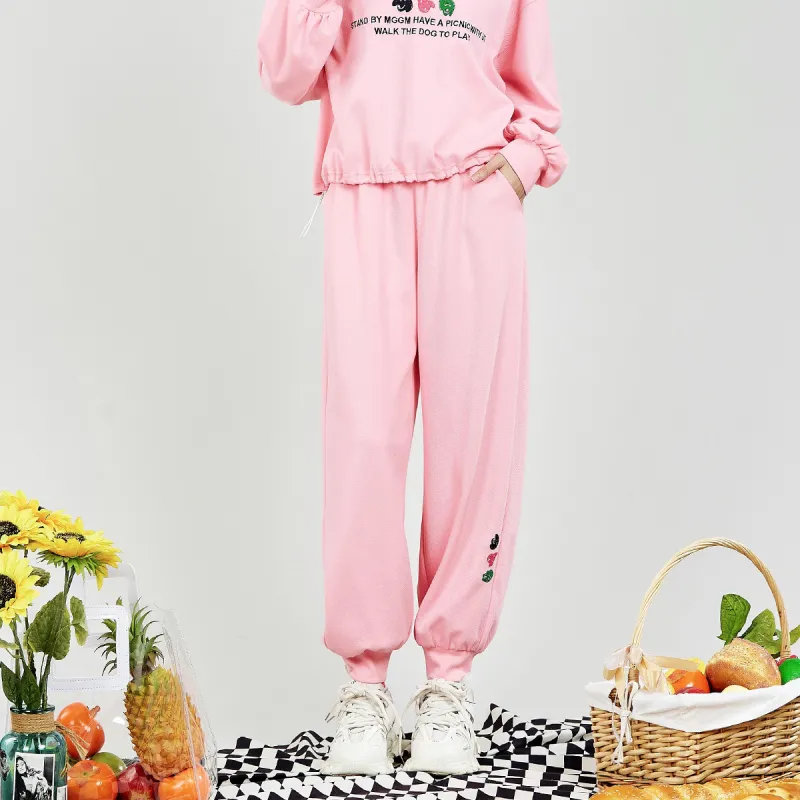 MUGUOGUOMU Knitted Sports Pants Women's-2