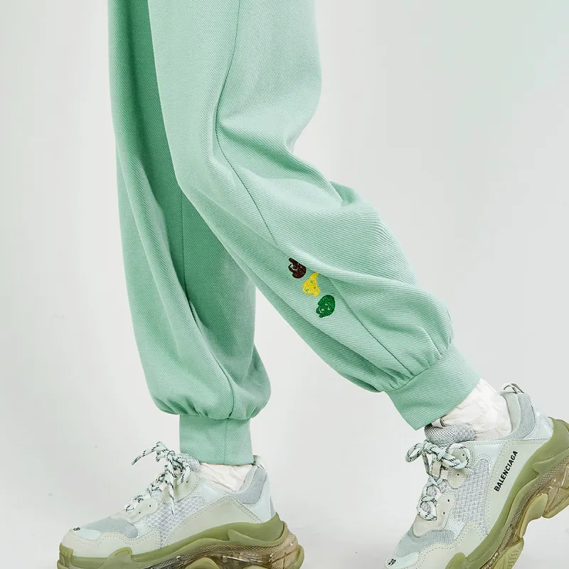 MUGUOGUOMU Knitted Sports Pants Women's-5