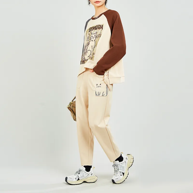 MUGUOGUOMU Knitted Sports Pants Women's-4