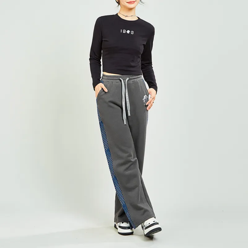MUGUOGUOMU Casual Pants Women's Dark Gray-3