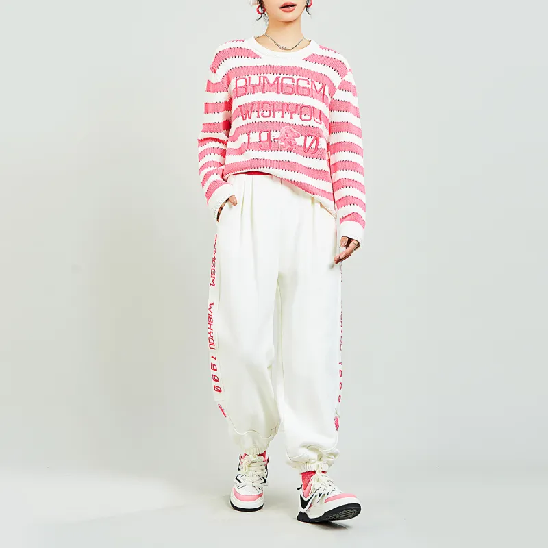 MUGUOGUOMU Knitted Sports Pants Women's-4