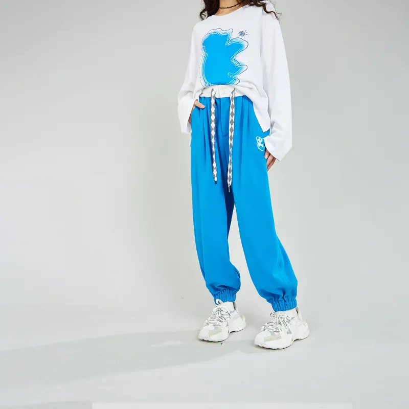 MUGUOGUOMU Knitted Sports Pants Women's-3