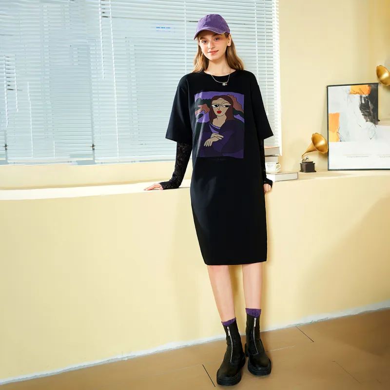 MUGUOGUOMU Long Sleeved Dresses Women's-2