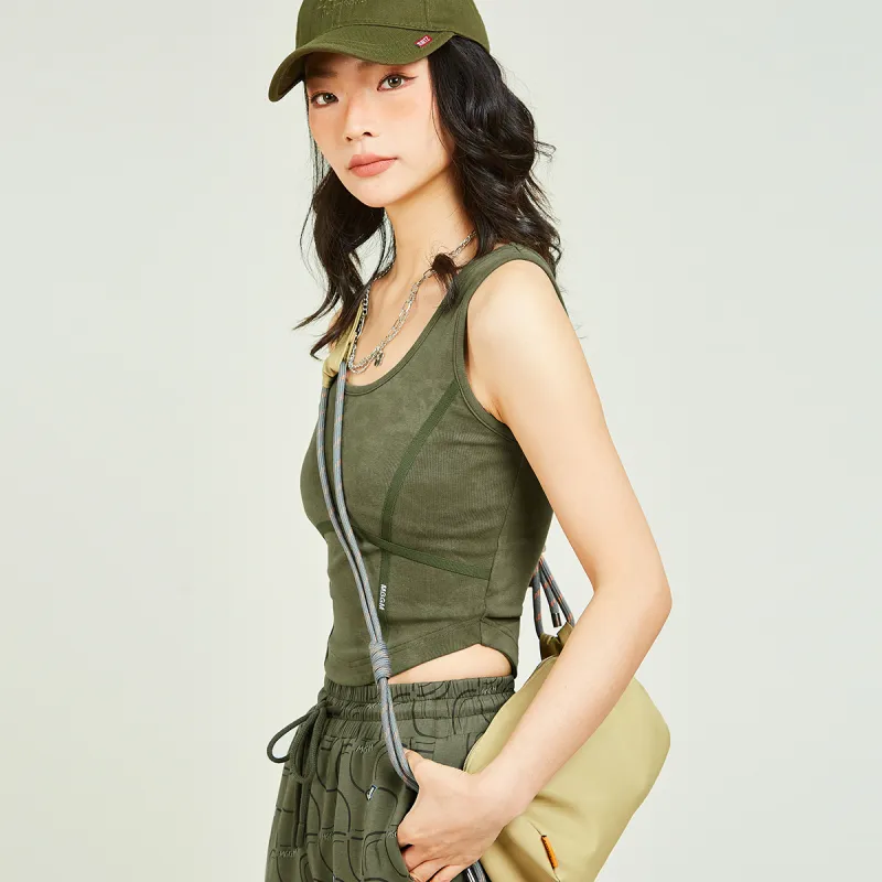 MUGUOGUOMU Tank Top Slim Fit Women's-4
