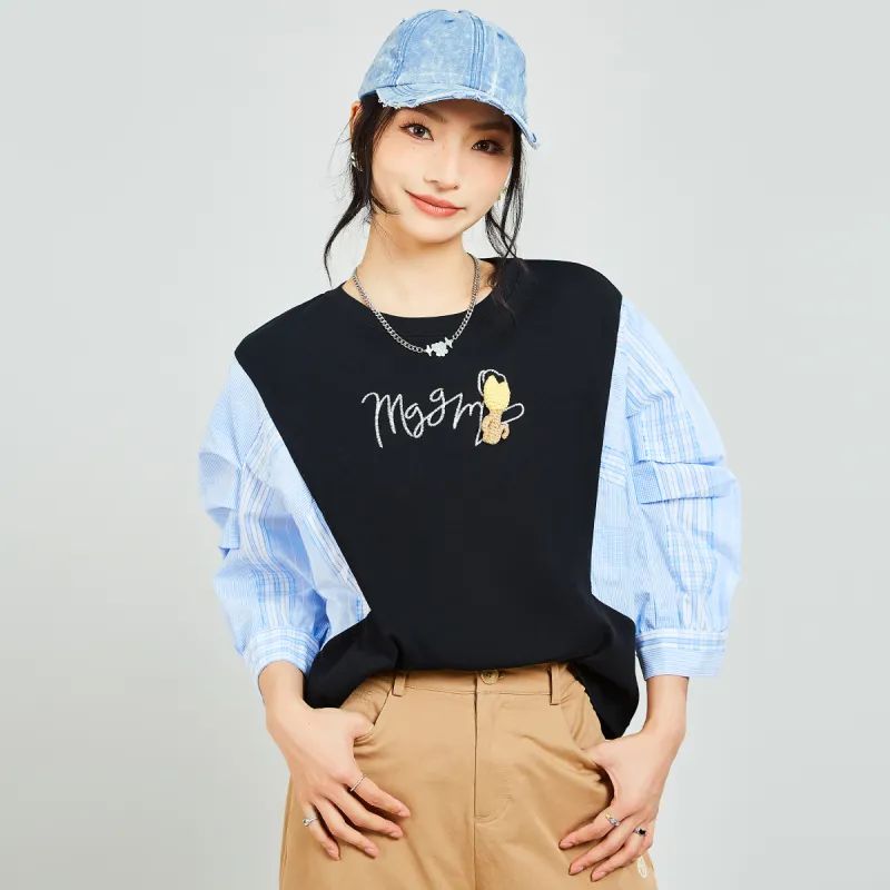 MUGUOGUOMU Spring T Shirt Women's Loose Fit-1