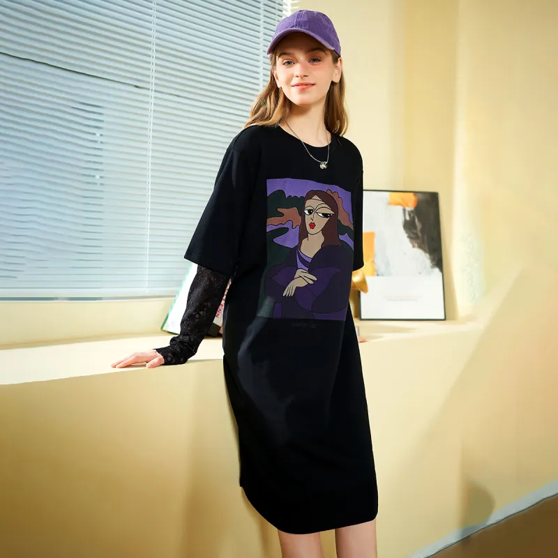 MUGUOGUOMU Long Sleeved Dresses Women's-3