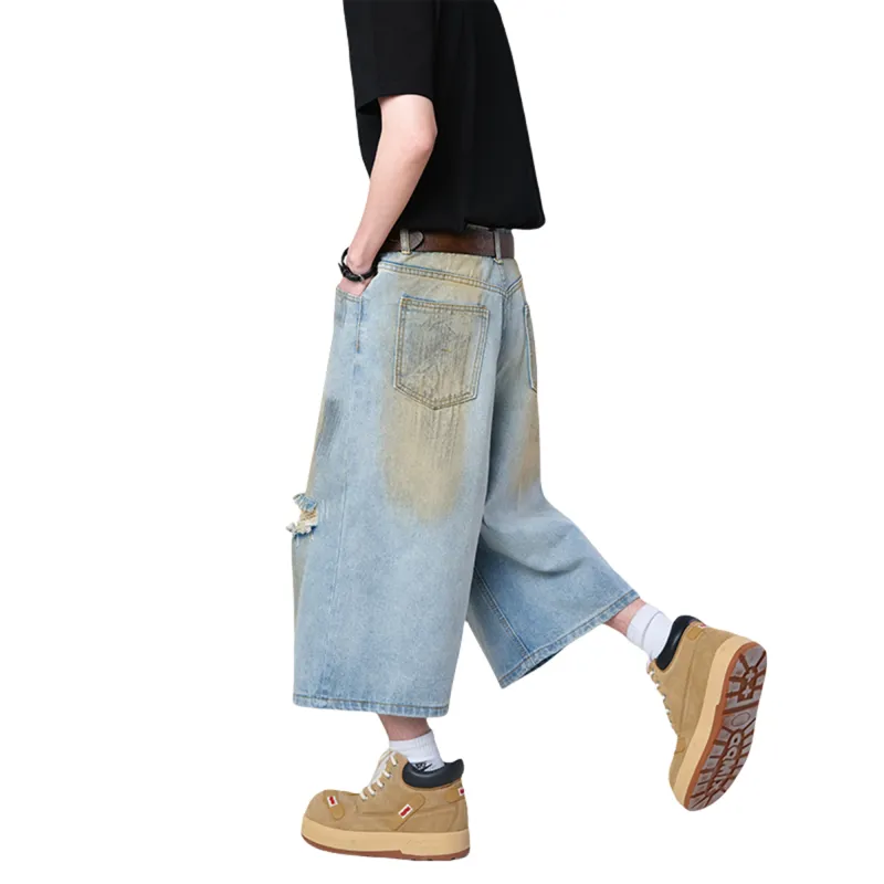 Cotton Gene Denim Shorts Unisex-1