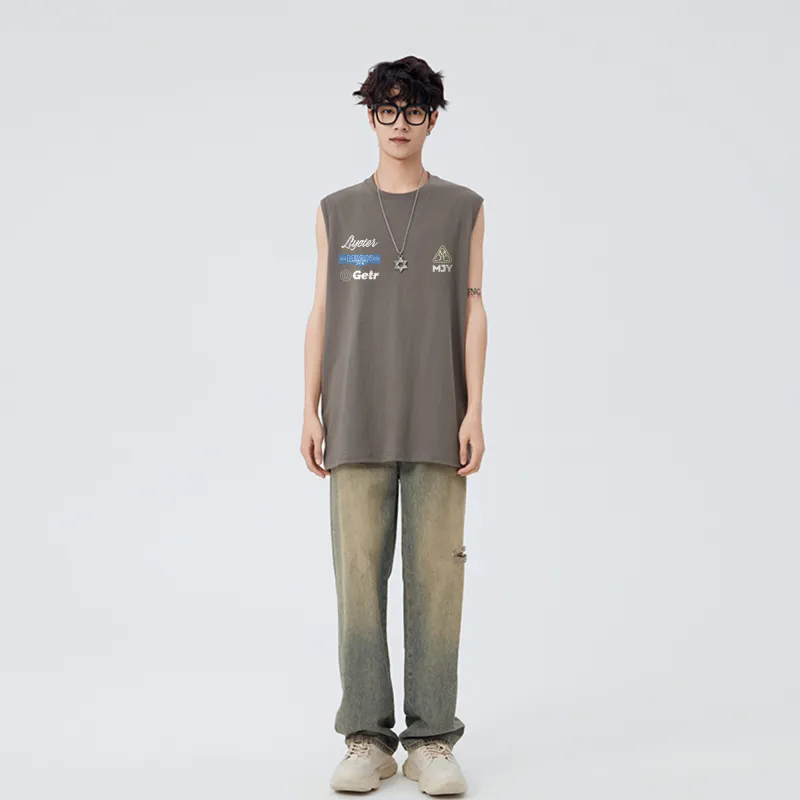 Cotton Gene Tank Tops Unisex-4