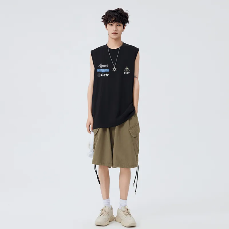 Cotton Gene Tank Tops Unisex-8