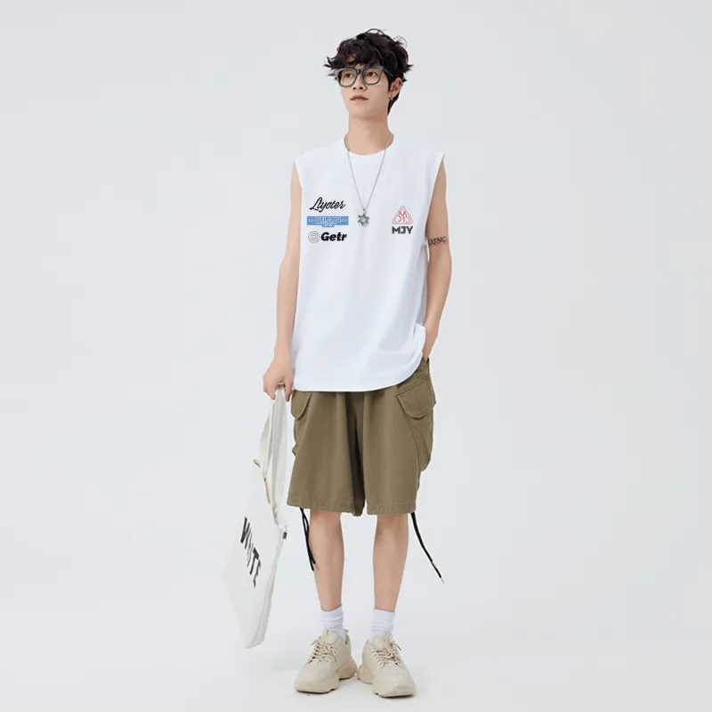 Cotton Gene Tank Tops Unisex-12