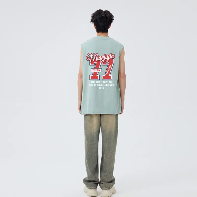 Cotton Gene Tank Tops Unisex-19