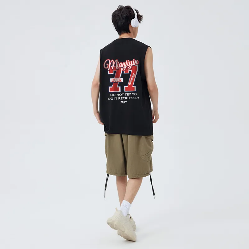 Cotton Gene Tank Tops Unisex-9