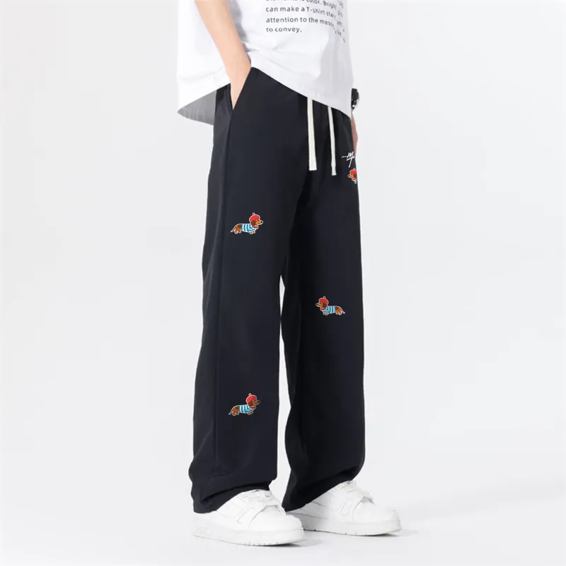 Cotton Gene Casual Pants Unisex-11