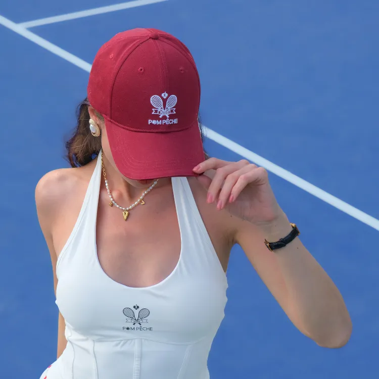 POM PECHE Cotton Baseball Caps Unisex-13