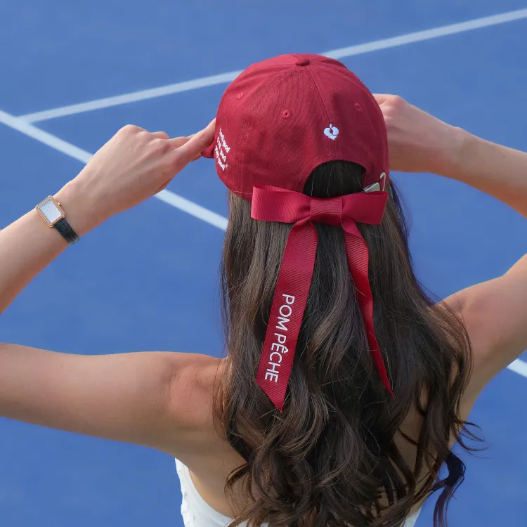 POM PECHE Cotton Baseball Caps Unisex-1