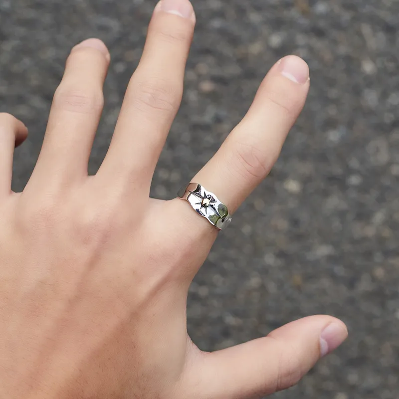 ENFANTIN S925 Silver Rings Unisex-4