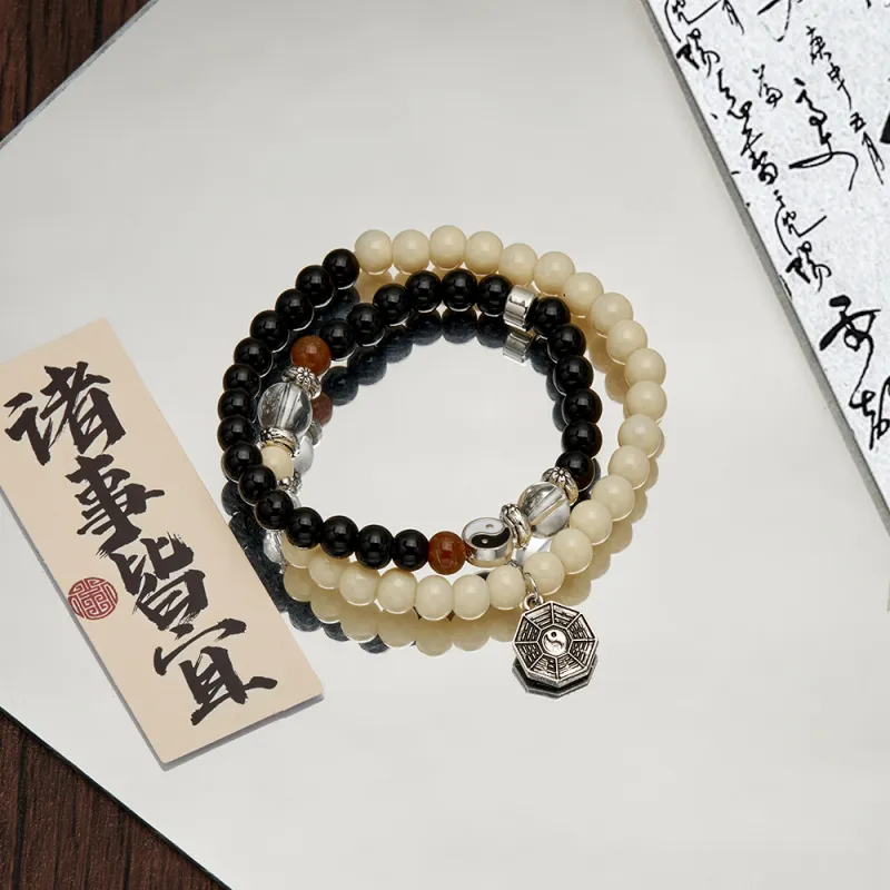 ENFANTIN Glass Alloy Bracelets Unisex-5