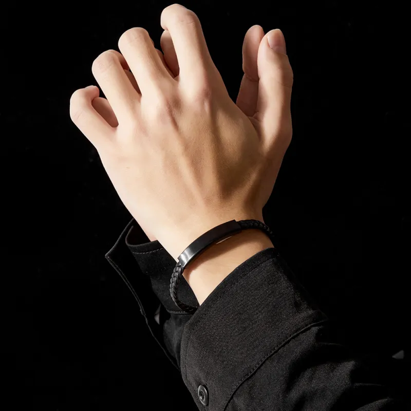 ENFANTIN Titanium Steel Wristbands Unisex-1