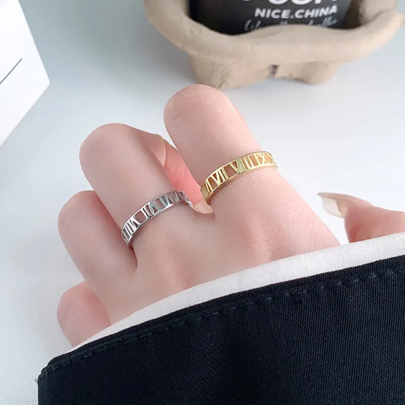 ENFANTIN S925 Silver Rings Unisex-3