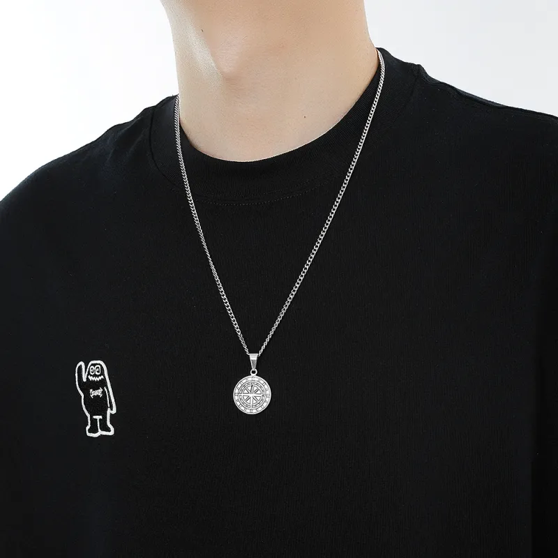 ENFANTIN Stainless Steel Necklaces Unisex-2