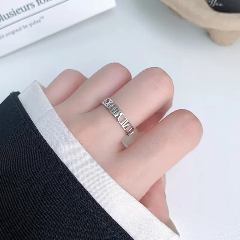 ENFANTIN S925 Silver Rings Unisex-2