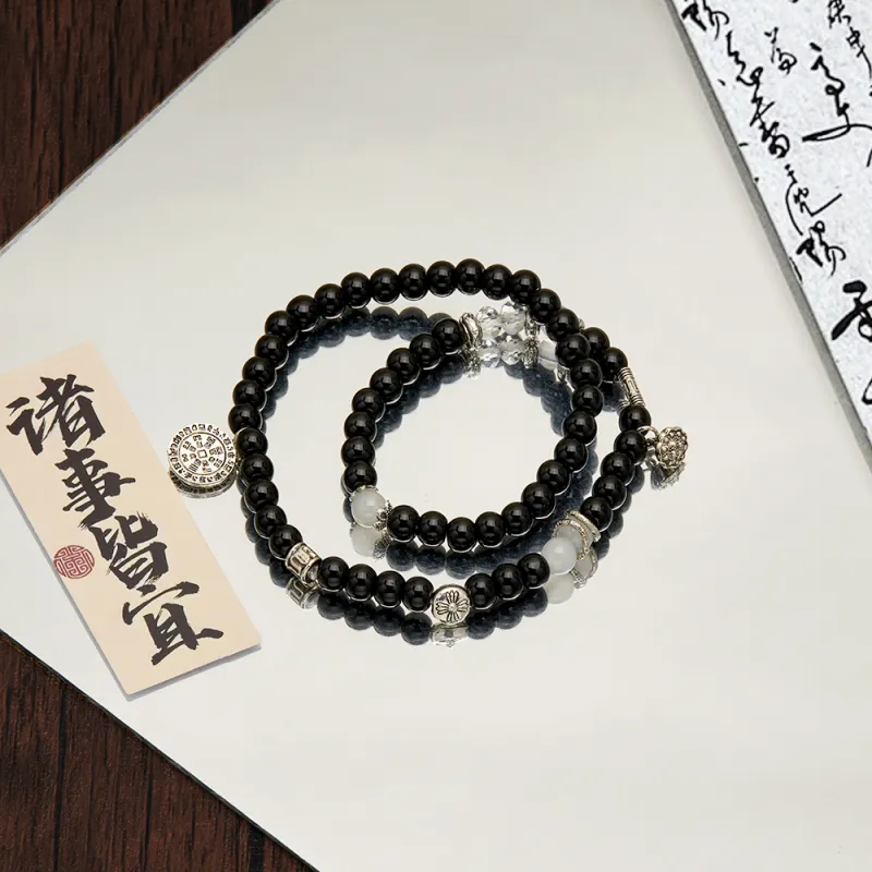 ENFANTIN Glass Alloy Bracelets Unisex-6