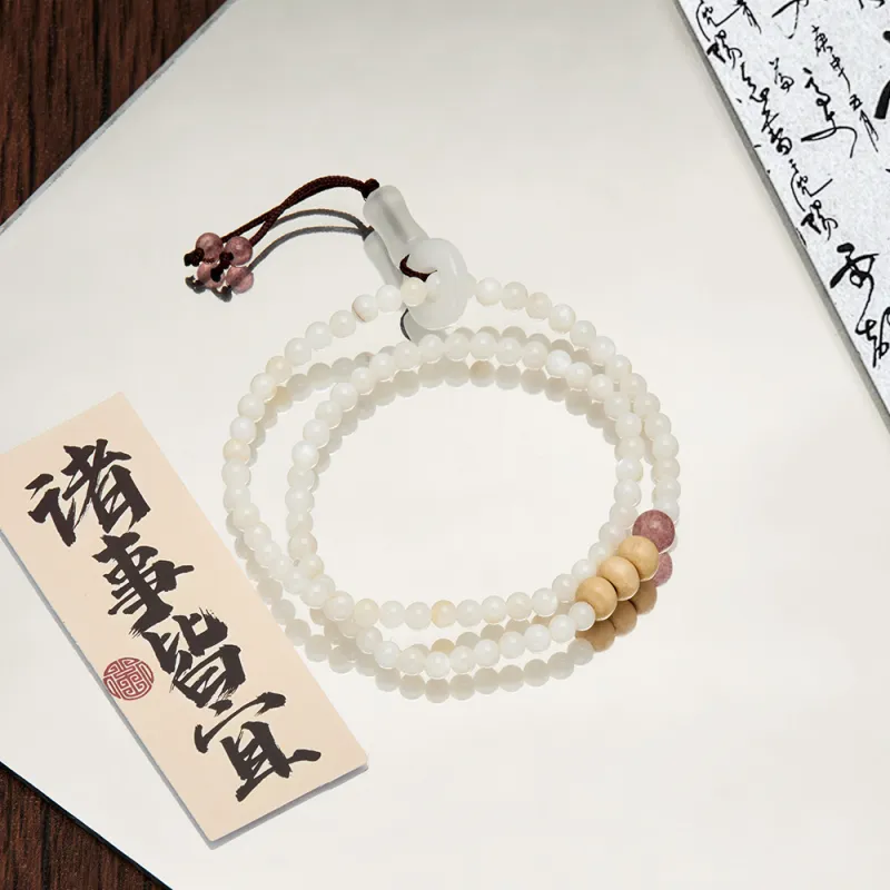 ENFANTIN Shell Pearl Bracelets Unisex-2