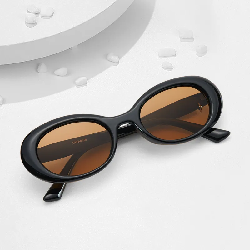 ENFANTIN PC Oval Sunglasses Unisex-4
