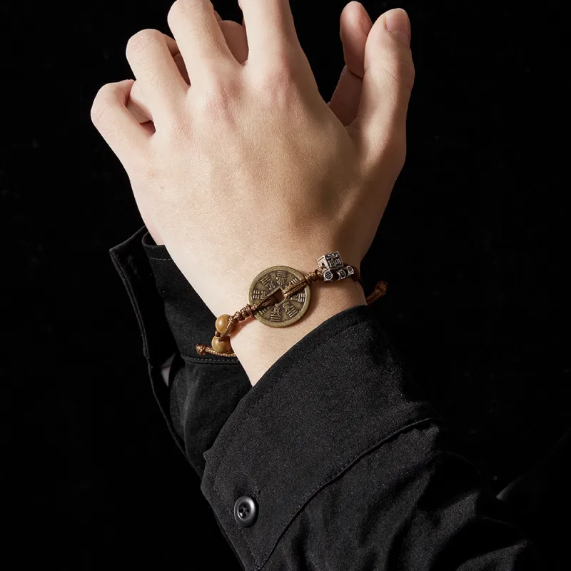 ENFANTIN Alloy, Wooden Bead Bracelets Unisex-2