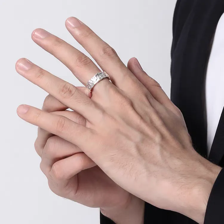 ENFANTIN S925 Silver Rings Unisex-2