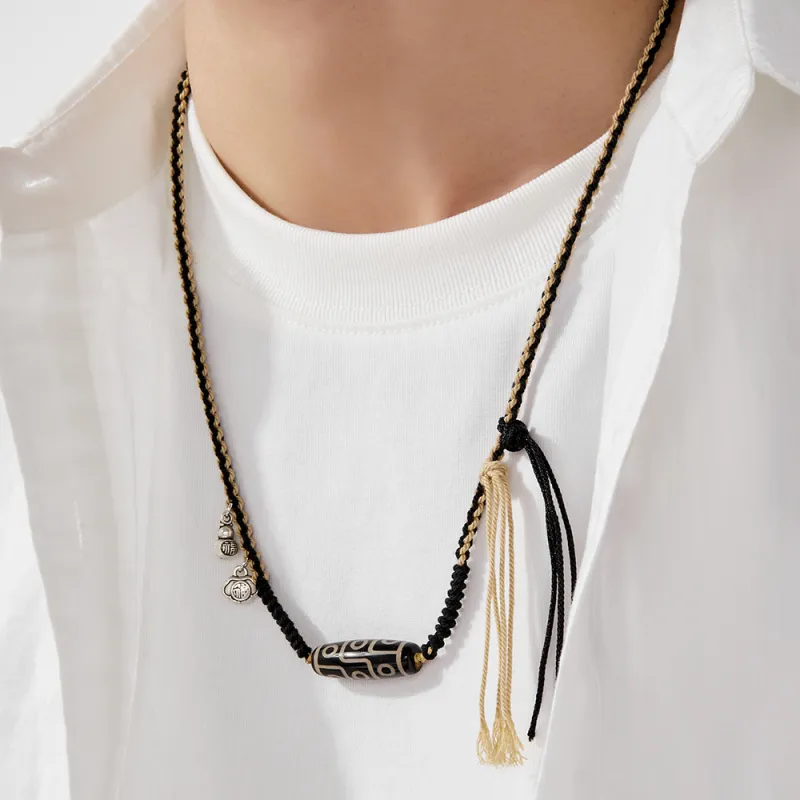 ENFANTIN Agate Necklaces Unisex-3