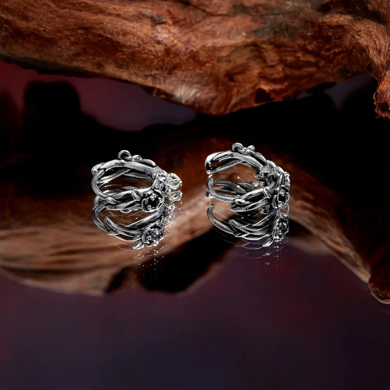 ENFANTIN Titanium Steel Earrings Unisex-3