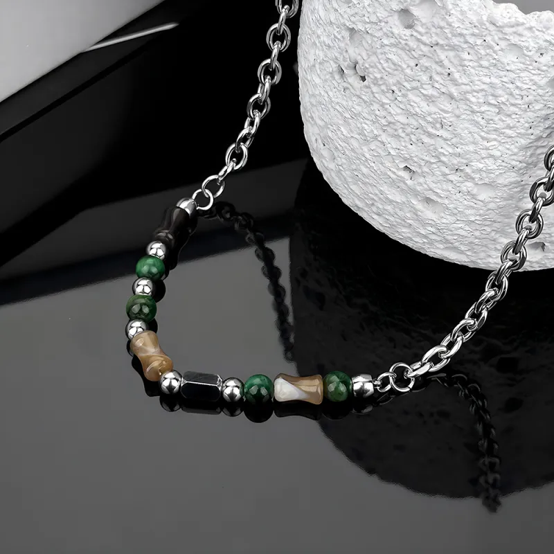 ENFANTIN Stainless Steel Necklaces Unisex-1