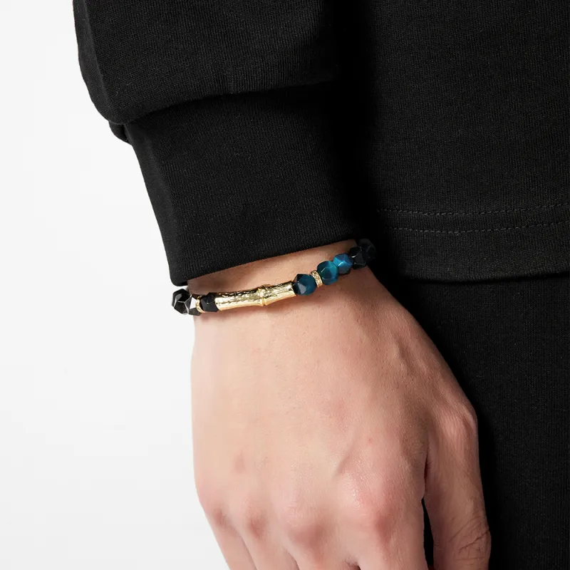 ENFANTIN Tiger's Eye Stone Jade Bracelets Unisex-8
