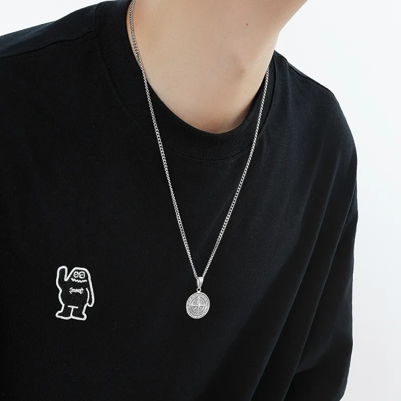 ENFANTIN Stainless Steel Necklaces Unisex-3