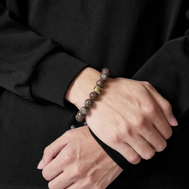ENFANTIN Snowflake Stone Bracelets Unisex-4