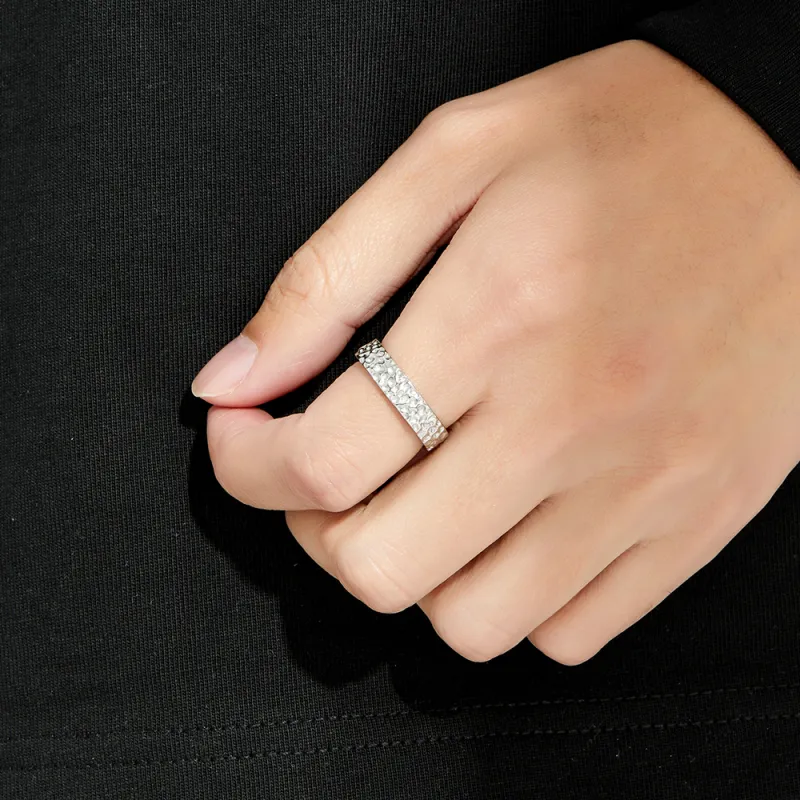 ENFANTIN Titanium Steel Rings Unisex-2