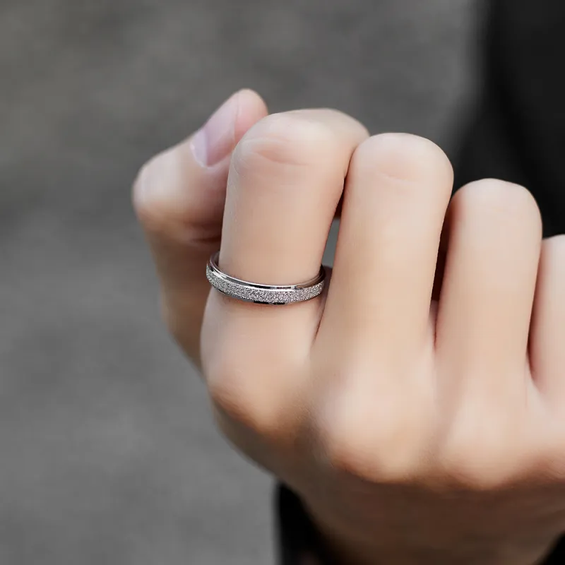 ENFANTIN Titanium Steel Rings Unisex-17