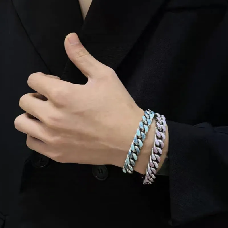 ENFANTIN Titanium Steel Bracelets Unisex-8