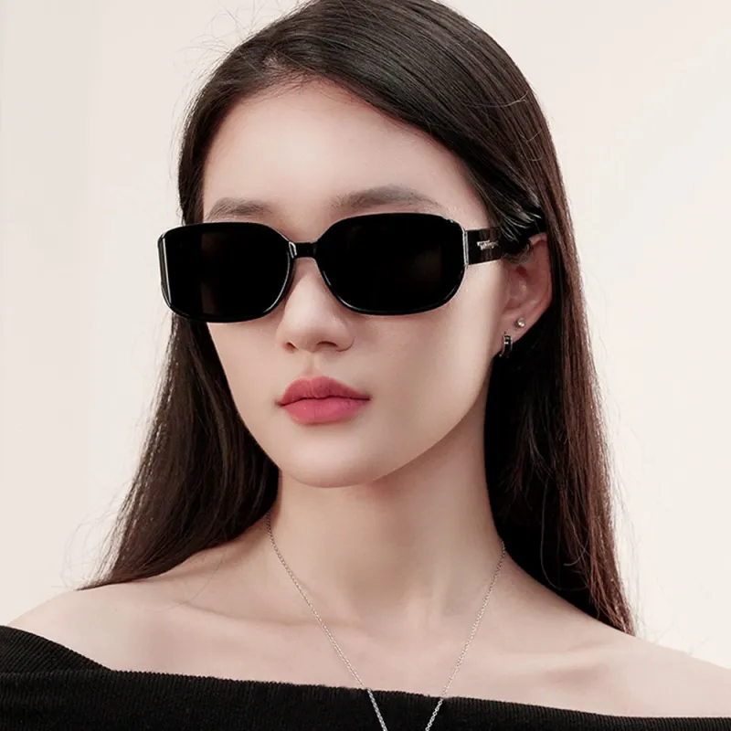 ENFANTIN TR/Memory Plastic Square Sunglasses Unisex-2